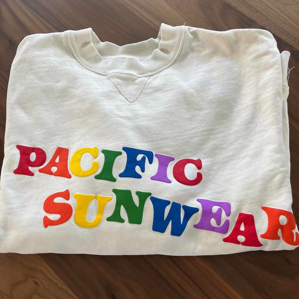 PacSun Jumble Crewneck Sweatshirt